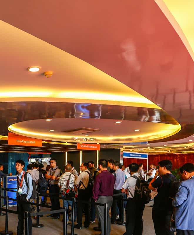 Onsite Registration Counters